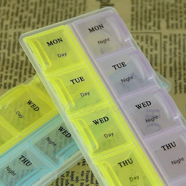 Weekly Medicine Pill Box