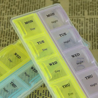 Weekly Medicine Pill Box