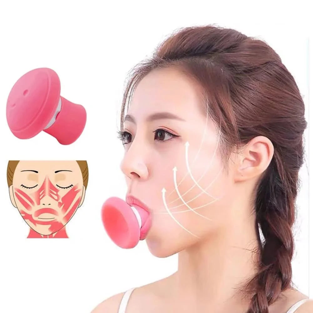 Medicated Double Chin and Jaw Exercise Device