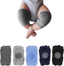 Knee pads for babies ( 3 pairs Random colors )