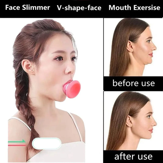 Medicated Double Chin and Jaw Exercise Device