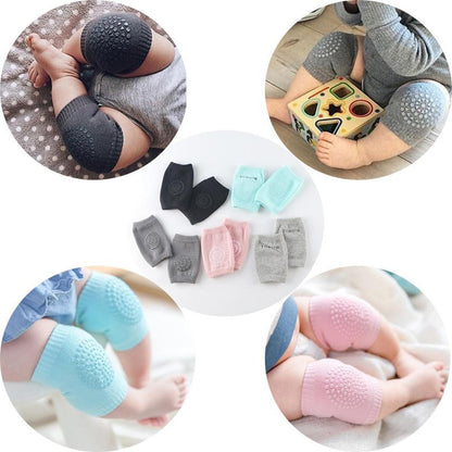 Knee pads for babies ( 3 pairs Random colors )