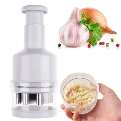 Quick Press Onion and Garlic Chopper