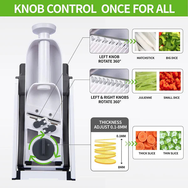 5 in 1 Spring Vegetable Slicer