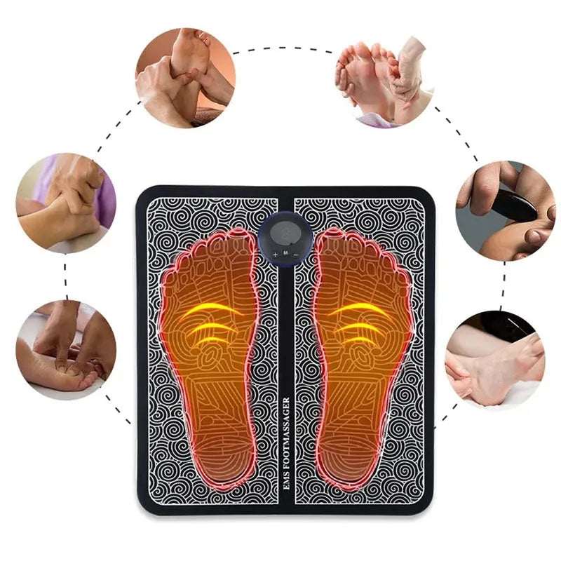 Electric EMS Foot Massager Pad