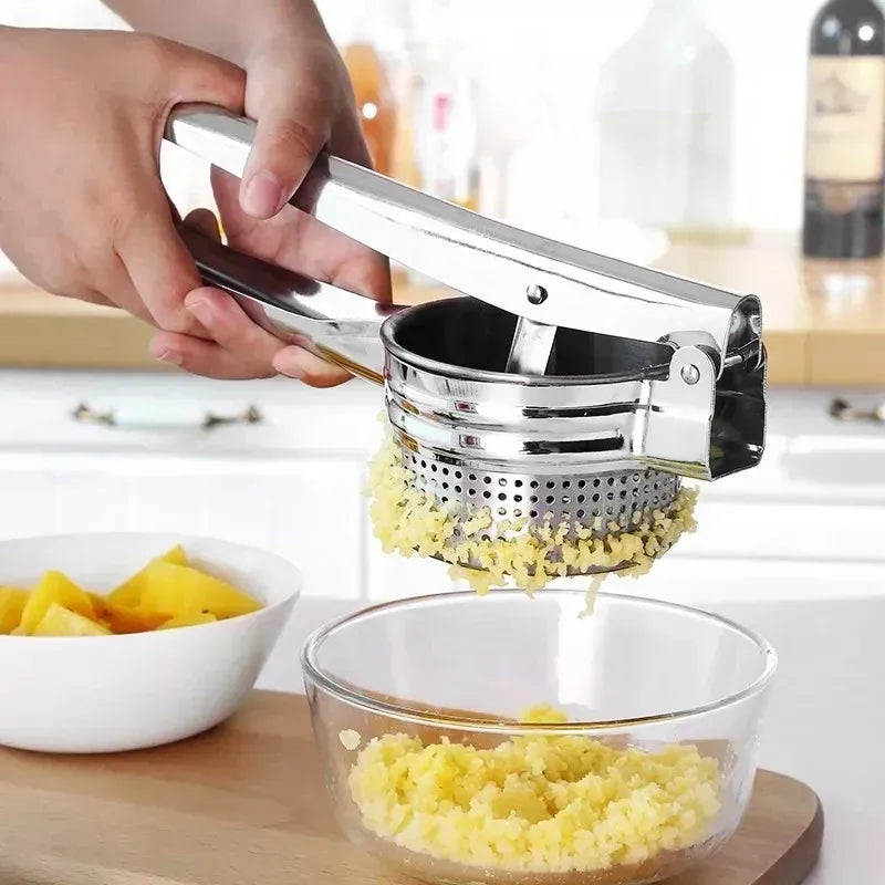 Stainless Steel Fruit Juice Squeezer & Potato Ricer